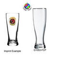 16 Oz. Clear Pilsner Glass (4 Color Process)